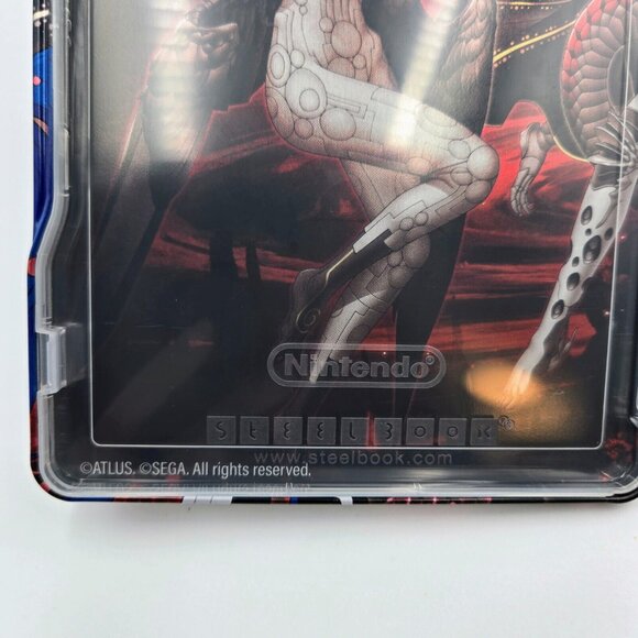 Shin Megami Tensei V Vengeance SteelBook Launch Game Case Metal CASE ONLY - Picture 6 of 9